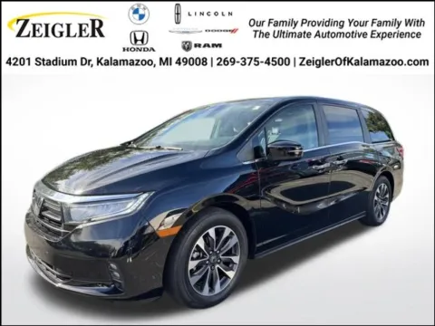 Black 2022 Honda Odyssey EX-L for sale in Kalamazoo, MI