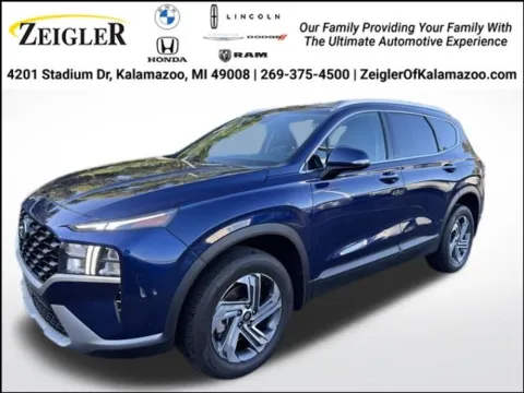Blue 2023 Hyundai Santa Fe SEL for sale in Kalamazoo, MI