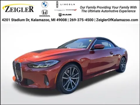 Orange 2022 BMW 4 Series 430i xDrive for sale in Kalamazoo, MI