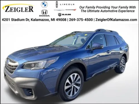 Blue 2022 Subaru Outback Premium for sale in Kalamazoo, MI