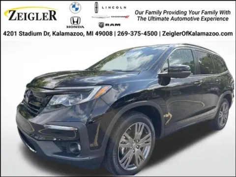 Black 2022 Honda Pilot Sport for sale in Kalamazoo, MI