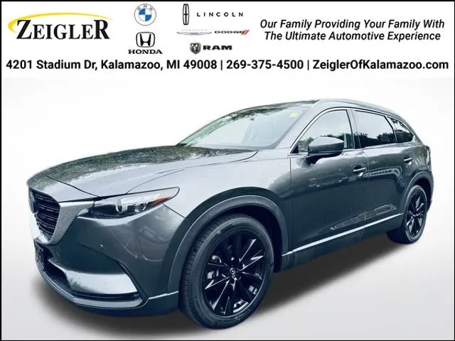 Gray 2022 Mazda CX-9 Touring Plus for sale in Kalamazoo, MI