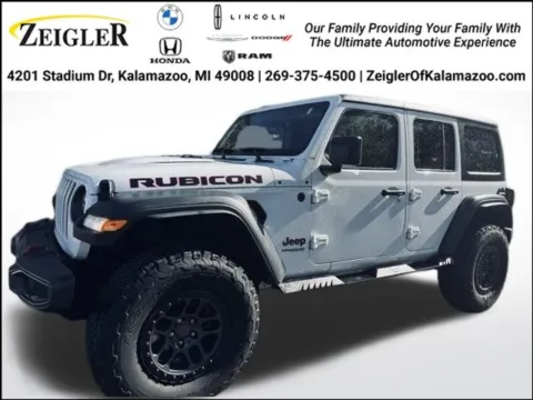 White 2021 Jeep Wrangler Unlimited Rubicon for sale in Kalamazoo, MI