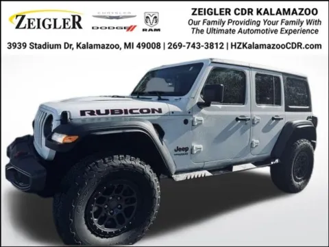 White 2021 Jeep Wrangler Unlimited Rubicon for sale in Kalamazoo, MI