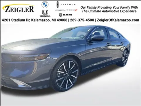 Gray 2024 Honda Accord Hybrid Touring for sale in Kalamazoo, MI