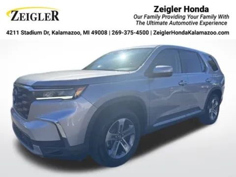 Silver 2025 Honda Pilot EX-L for sale in Kalamazoo, MI