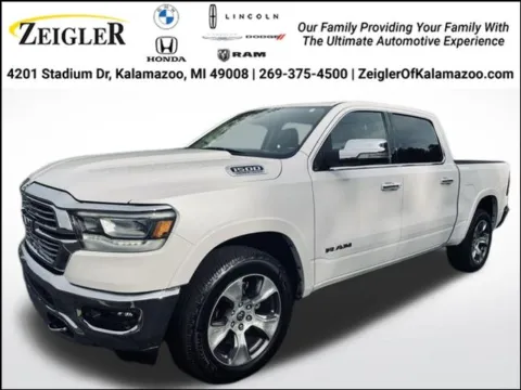 White 2021 Ram 1500 Laramie for sale in Kalamazoo, MI