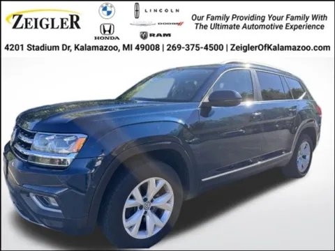 Blue 2018 Volkswagen Atlas SEL for sale in Kalamazoo, MI