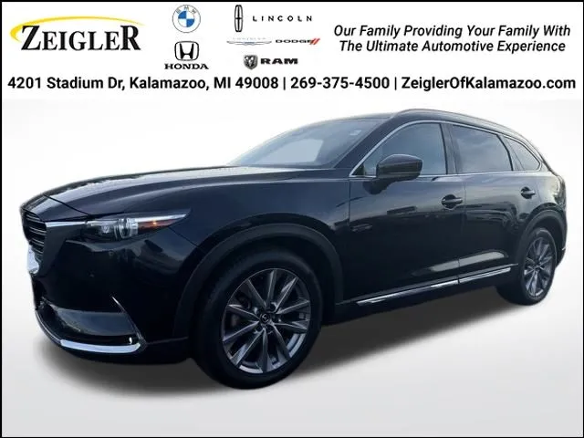 Black 2023 Mazda CX-9 Grand Touring for sale in Kalamazoo, MI