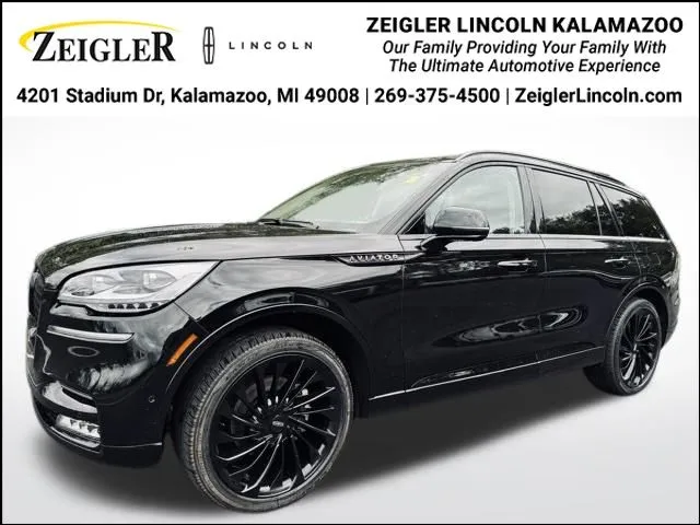 Black 2023 Lincoln Aviator Reserve for sale in Kalamazoo, MI