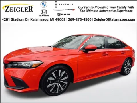 Red 2023 Honda Civic EX for sale in Kalamazoo, MI