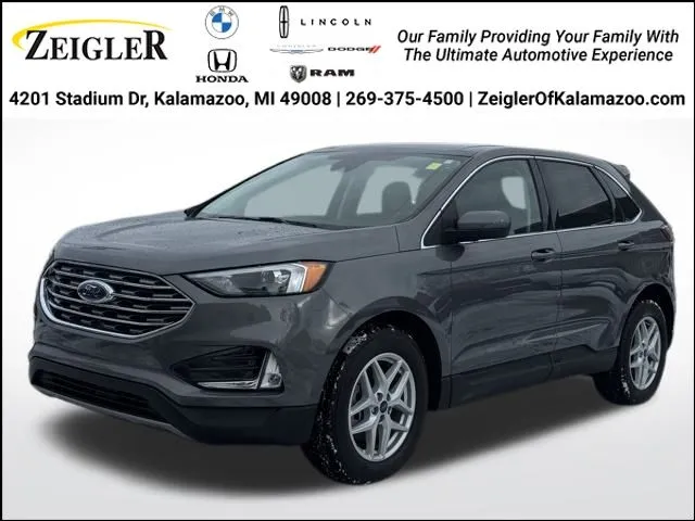 Gray 2022 Ford Edge SEL for sale in Kalamazoo, MI