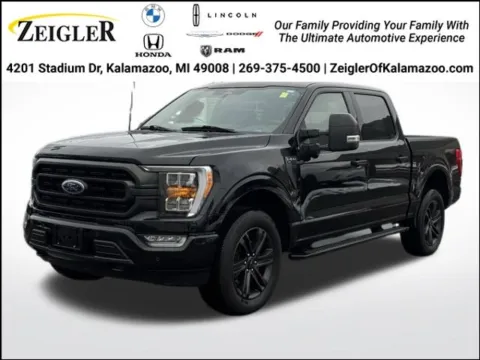 Black 2022 Ford F-150 XLT for sale in Kalamazoo, MI