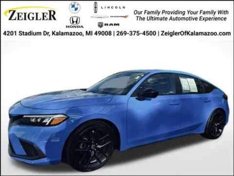 Blue 2024 Honda Civic Sport for sale in Kalamazoo, MI