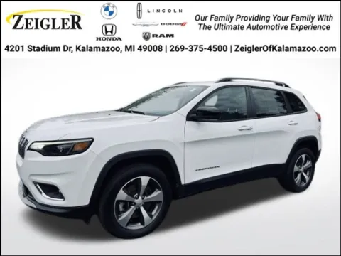 White 2022 Jeep Cherokee Limited for sale in Kalamazoo, MI