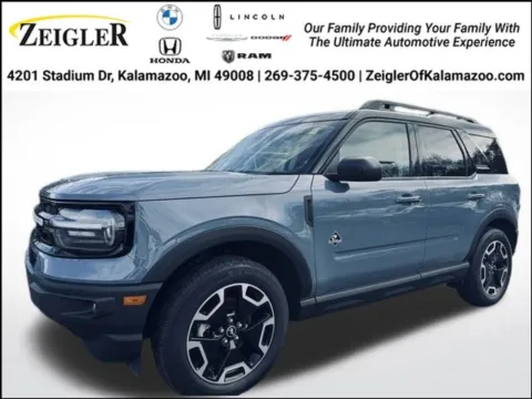 Gray 2024 Ford Bronco Sport Outer Banks for sale in Kalamazoo, MI