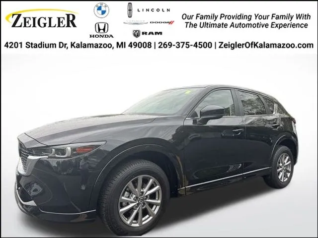 Black 2025 Mazda CX-5 2.5 S Select Package for sale in Kalamazoo, MI
