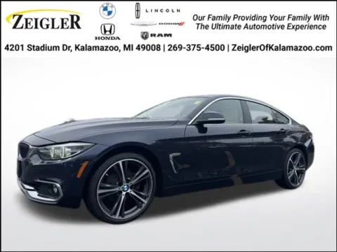 Blue 2020 BMW 4 Series 430i Gran Coupe for sale in Kalamazoo, MI