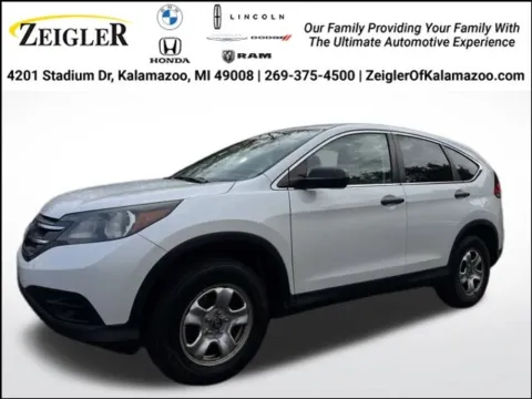 White 2013 Honda CR-V LX for sale in Kalamazoo, MI