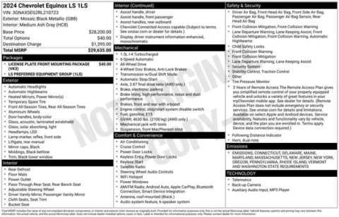 More photos of 2024 Chevrolet Equinox LS at Zeigler BMW of Kalamazoo, MI