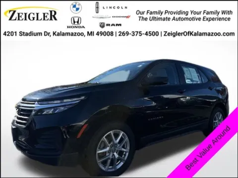 Black 2024 Chevrolet Equinox LS for sale in Kalamazoo, MI