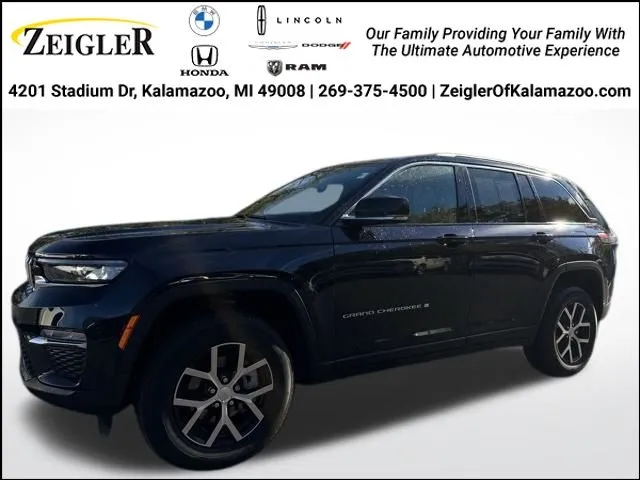 Black 2022 Jeep Grand Cherokee L Altitude for sale in Kalamazoo, MI
