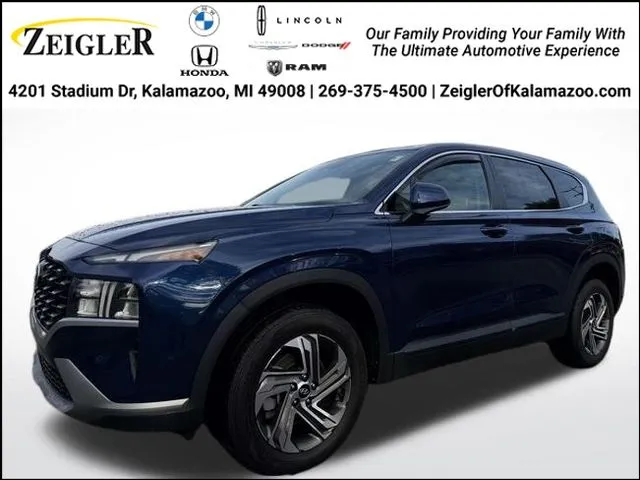 Blue 2023 Hyundai Santa Fe SE for sale in Kalamazoo, MI