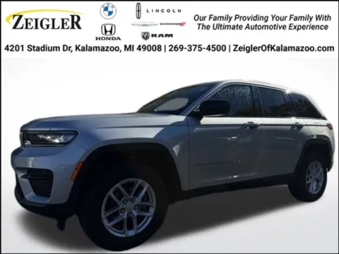 Silver 2023 Jeep Grand Cherokee Laredo for sale in Kalamazoo, MI