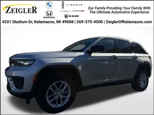 Silver 2023 Jeep Grand Cherokee Laredo for sale in Kalamazoo, MI