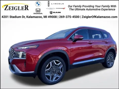 Red 2022 Hyundai Santa Fe Limited for sale in Kalamazoo, MI