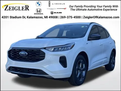 White 2023 Ford Escape ST-Line for sale in Kalamazoo, MI