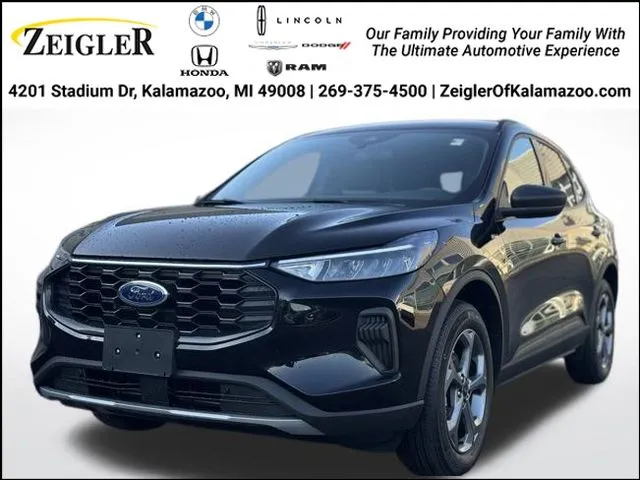 Black 2025 Ford Escape ST-Line for sale in Kalamazoo, MI
