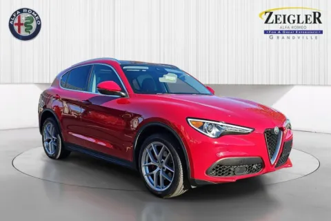Another view of 2018 Alfa Romeo Stelvio Ti for sale in Grandville, MI at Zeigler Chrysler Dodge Jeep Ram of Grandville