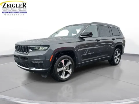 Gray 2023 Jeep Grand Cherokee L Limited for sale in Grandville, MI