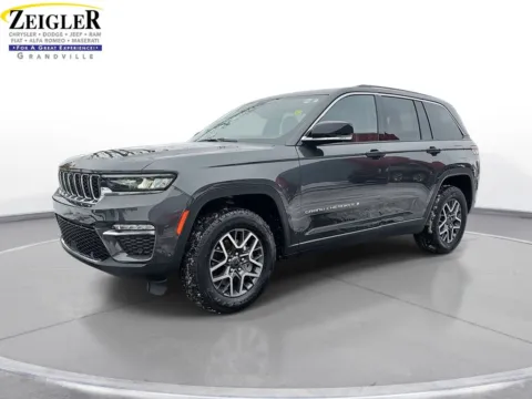 Gray 2022 Jeep Grand Cherokee Limited for sale in Grandville, MI