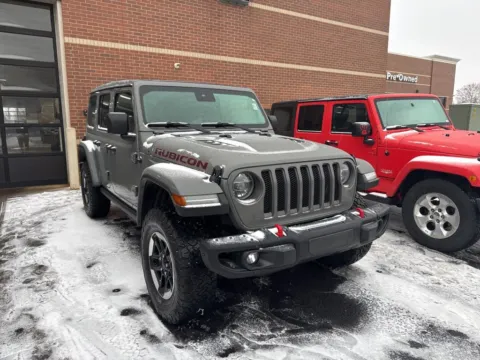 Gray 2021 Jeep Wrangler Unlimited Rubicon for sale in Grandville, MI