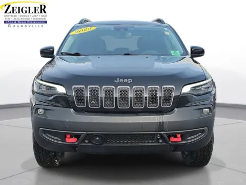 Photos of 2022 Jeep Cherokee Trailhawk for sale in Grandville, MI at Zeigler Chrysler Dodge Jeep Ram of Grandville