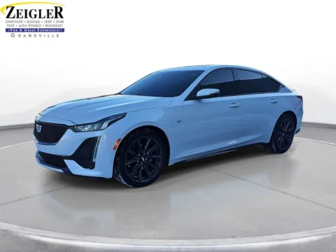 White 2022 Cadillac CT5 Sport for sale in Grandville, MI