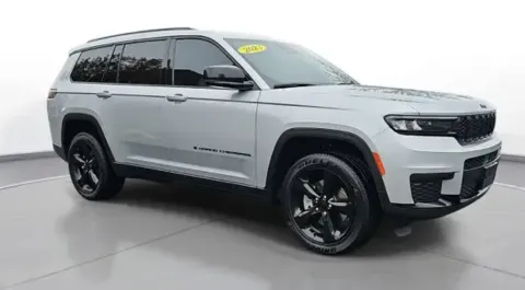 Silver 2023 Jeep Grand Cherokee L Altitude for sale in Grandville, MI