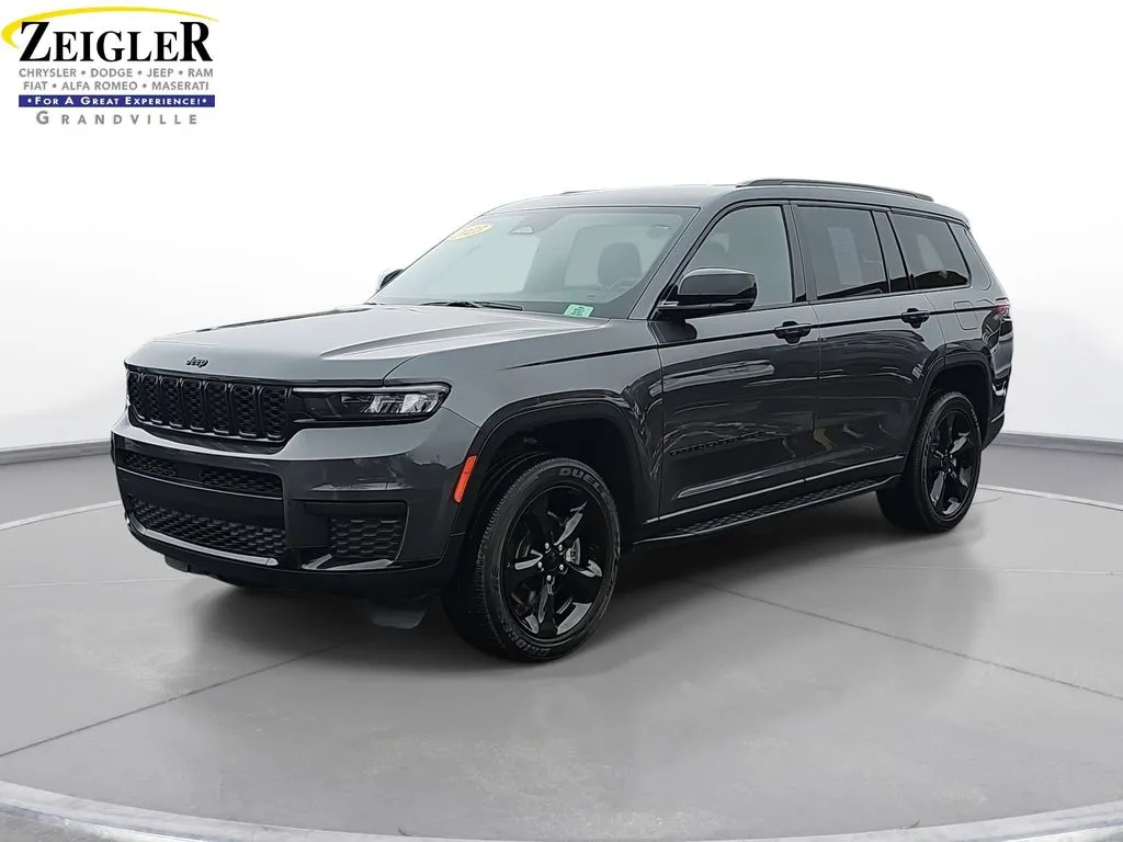 Gray 2023 Jeep Grand Cherokee L Altitude for sale in Grandville, MI