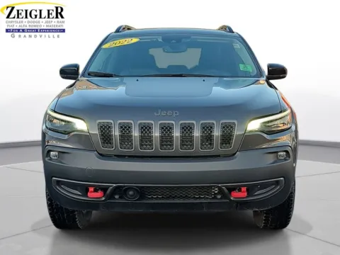 Photos of 2022 Jeep Cherokee Trailhawk for sale in Grandville, MI at Zeigler Chrysler Dodge Jeep Ram of Grandville