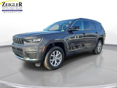 Gray 2022 Jeep Grand Cherokee L Limited for sale in Grandville, MI