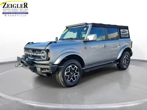 Silver 2021 Ford Bronco Outer Banks for sale in Grandville, MI