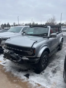 Silver 2021 Ford Bronco Outer Banks for sale in Grandville, MI