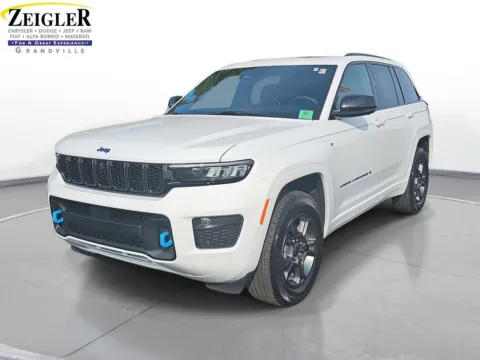 White 2025 Jeep Grand Cherokee 4xe for sale in Grandville, MI