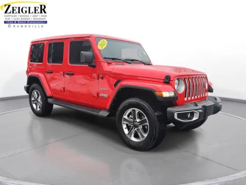 Another view of 2022 Jeep Wrangler Unlimited Sahara for sale in Grandville, MI at Zeigler Chrysler Dodge Jeep Ram of Grandville