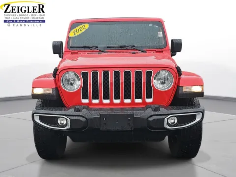 Photos of 2022 Jeep Wrangler Unlimited Sahara for sale in Grandville, MI at Zeigler Chrysler Dodge Jeep Ram of Grandville