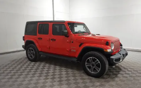 Red 2022 Jeep Wrangler Unlimited Sahara for sale in Grandville, MI