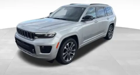 Silver 2024 Jeep Grand Cherokee L Overland for sale in Grandville, MI