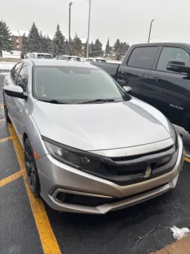 Silver 2019 Honda Civic LX for sale in Grandville, MI